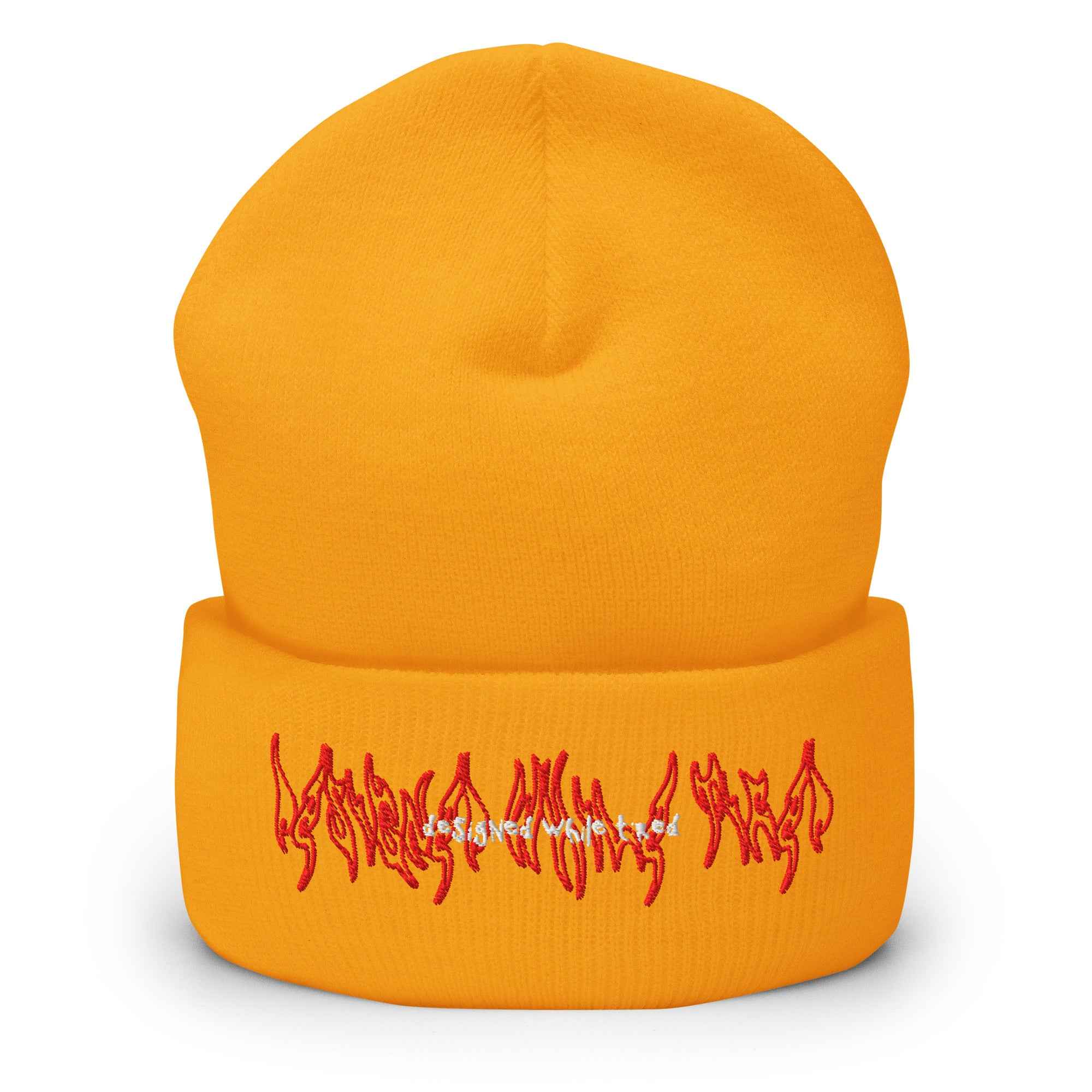 DESIGNED_WHILE_TIRED_BEANIE