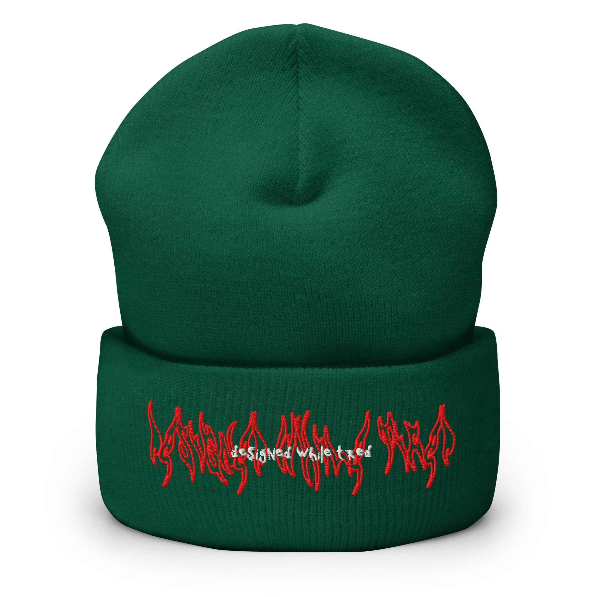 DESIGNED_WHILE_TIRED_BEANIE