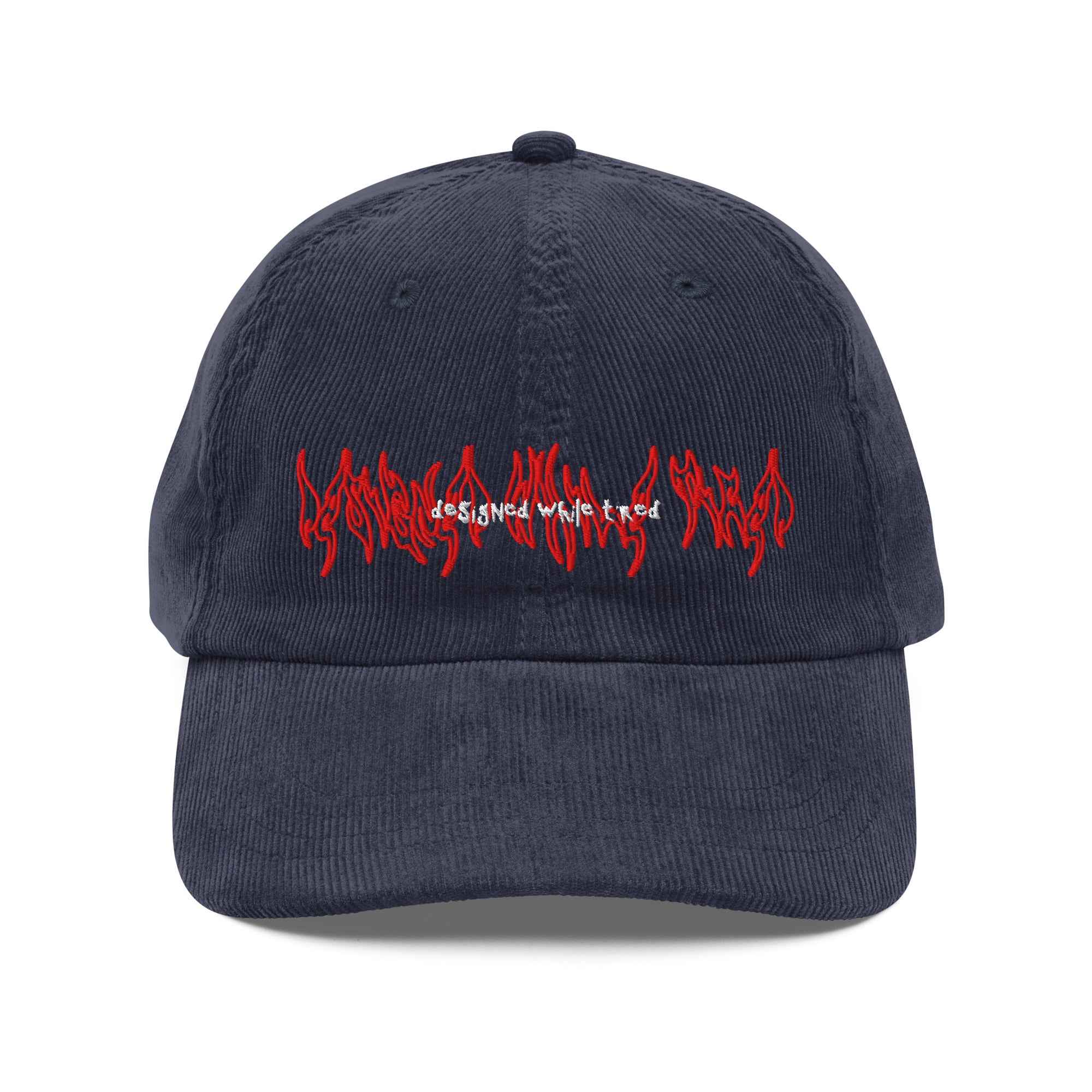 DESIGNED_WHILE_TIRED_CAP