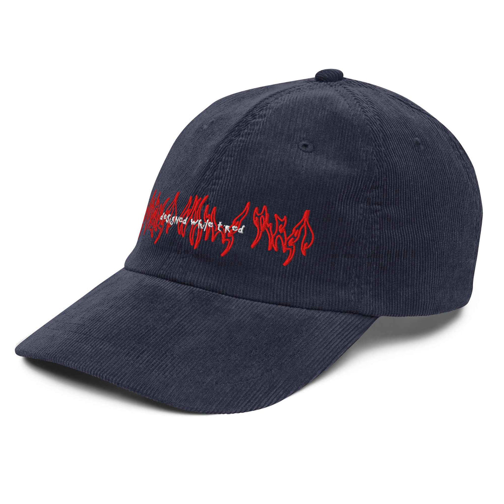 DESIGNED_WHILE_TIRED_CAP